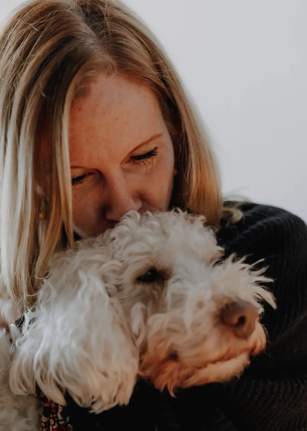 Ulrike Funke mit Hund